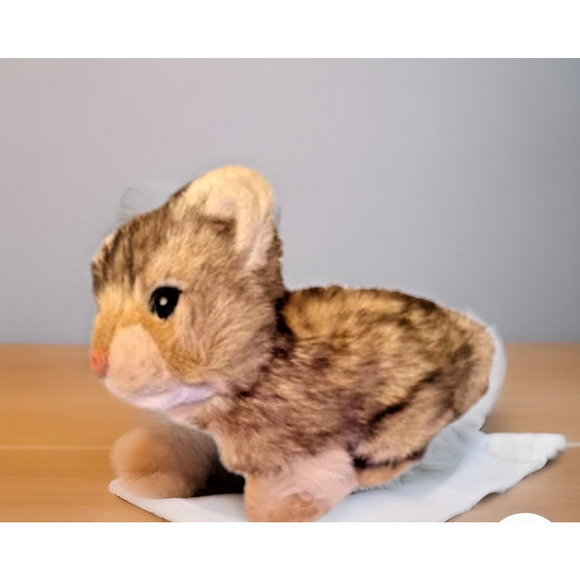 LION CUB Discovery Channel Plush Stuffed Animal Collectible Vtg Cat Kitten 2002 - Picture 9 of 13